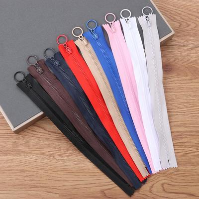 5pcs DIY Accessories Colorful Tailor Garment Clothing Sewing Resin Zipper Nylon Zippers Handcraft