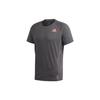 T Shirts Men's Gray Crew Neck Moderate Straight Fit GH7895