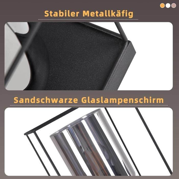 Plafonnier - NETTLIFE - 1 flamme E27 - Noir - Métal - Scandinave/Moderne
