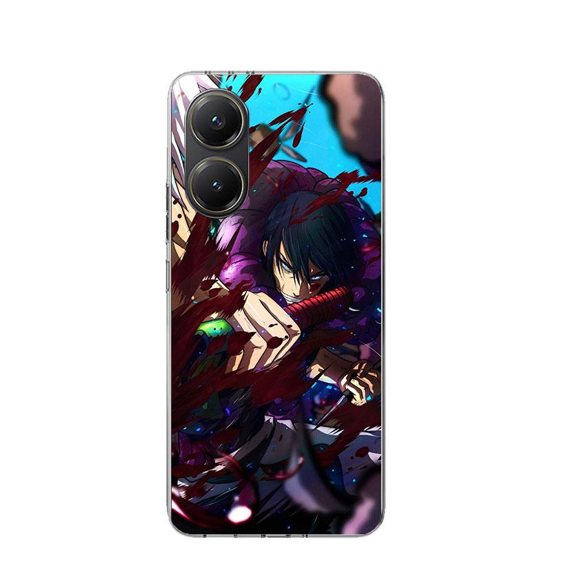Kaisen J-Jujutsu Fushiguro Toji Phone Case For Xiaomi Poco X3 X5 X6 X7 X4 Nfc F7 Ultra F6 F5 Pro F4 Gt F3 M5 M5S M4 M3 Art Cover