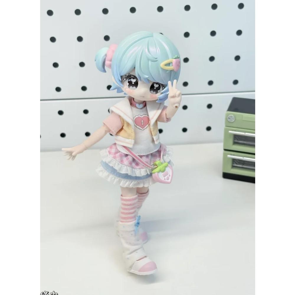 New Genuine Coming Soon Unveiled Door Little Key Artbook Series 1/12 BJD MJD Blind Box Anime Figurine Dolls Articulated Collec