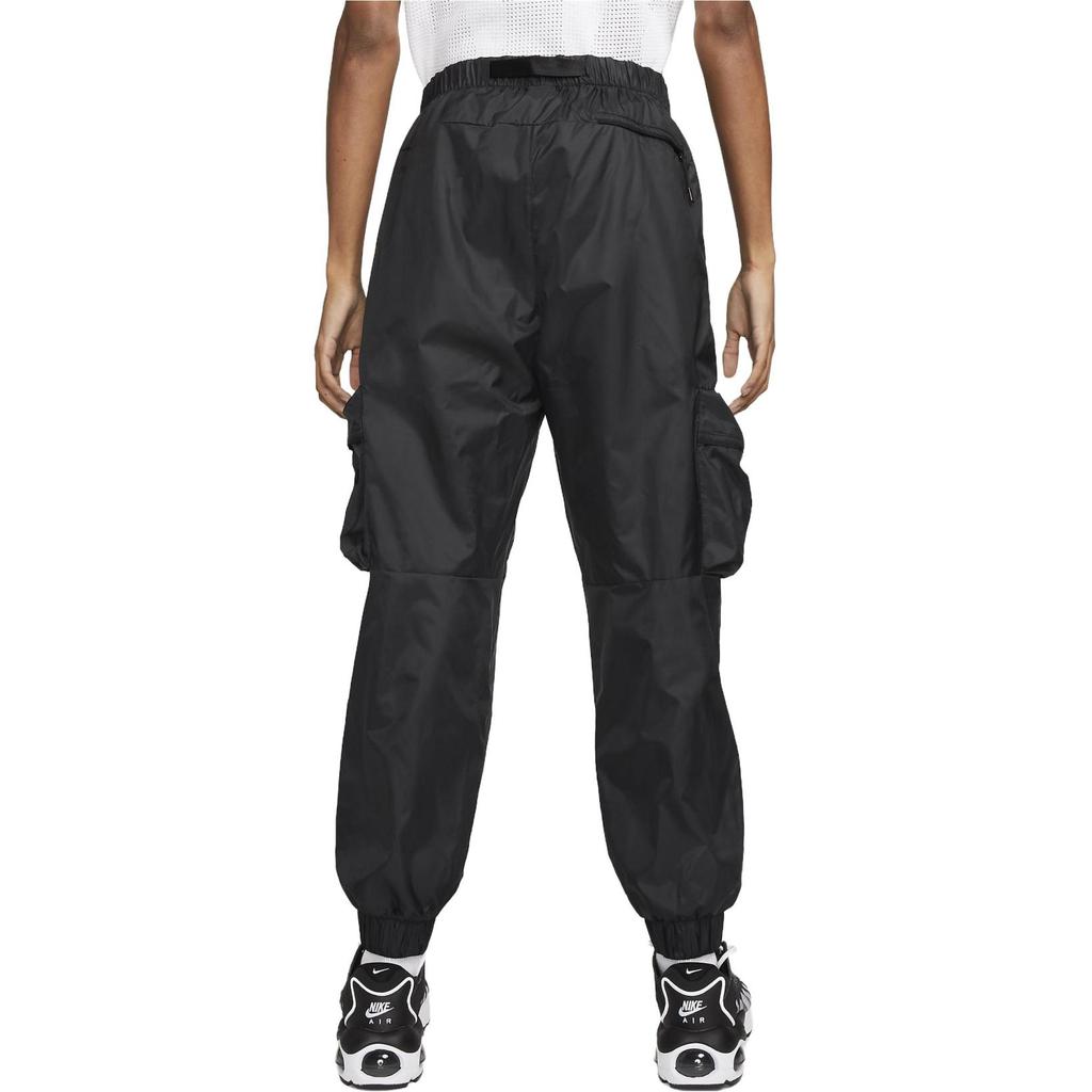 Nike Tech Solid Color Cuffed Pocket Woven Casual Pants Men Pants Black FB7911-010