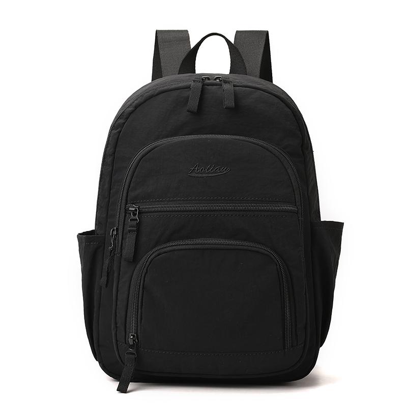 Backpack Nylon Waterproof  Laptop Unisex Casual Mochila Sports Travel Zipper Lightweight Rucksacks