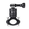 360 Degrees Rotary Aluminum Bike Bicycle Handlebar Mount for Gopro Hero 13 12 11 10 9 4Session 1/4 Screw Action Camera Mounting