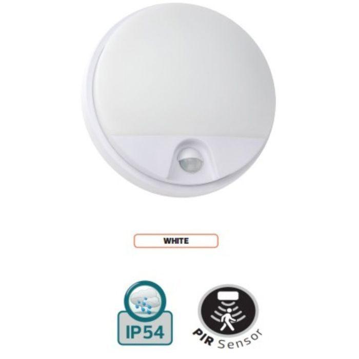 Applique LED VESPER 15W IP54 avec détecteur