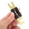 X AUTOHAUX ANL Fuse Gold Tone Plated 225A Universal Inverter for Auto Vehicle Truck Audio 9pcs