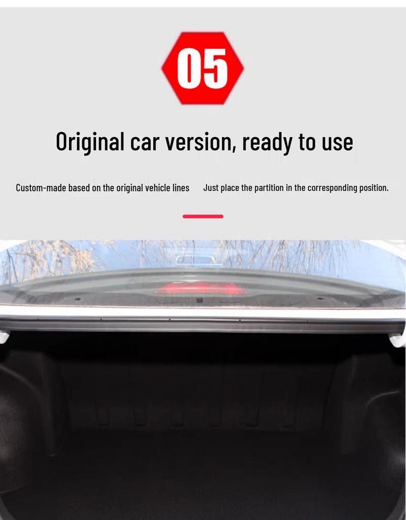 Load-Bearing Divider Mat for Nissan Venucia D50/D60/R30/Star Trunk