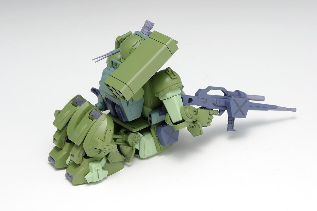 WAVE Armored Trooper Votoms Scopedog Turbo Custom PS Version Scale Plastic Model 1/35 BK-222