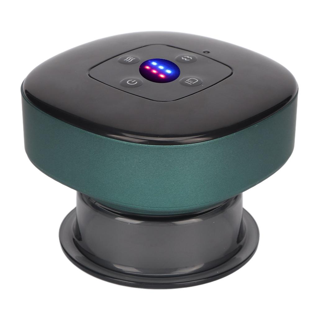 Electric Cupping Massager Machine Smart Heating 6 Levels Suction Rechargeable Vacuum Scraping Cupping Set Vacuum Cupping Massage