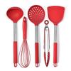 SMVP 5-Piece Red Kitchen Utensil Set