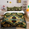 Golden Floral Vine Patterns. Bedding Sets Duvet Cover Sets Duvet Covers Pillowcases(1 * Duvet Cover 2 * Pillowcases, Without Duvet Insert)