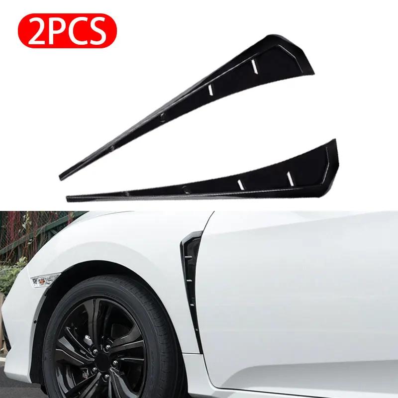 

BLALION Car Side Fender Vent Cover Fender Universal Side Wing Air Vent Hood Intake Fender Cover Car Styling Exterior Accessories