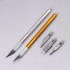 Glue Stripping Instruments and Flat Blade Scalpel; Repairing & Film Fitting Hand Knife; 5, 11, 17# BSD Engraving Blade