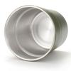 4pcs Stainless Steels Drinking Cup Outdoor Travel Coffees Milk Mugs Replacement Stackable Camping Cup with Cup Cover