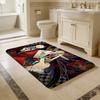 Popular Anime K-kakegurui Girls Floor Mat Rectangle Anti-slip Home Soft Badmat Front Door Indoor Outdoor Mat Welcome Doormat