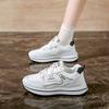 Thick-soled Sneaker Shoes for Women's Autumn 2025 New Style Korean Version Breathable and Anti-slip Fashionable Casual Shoes