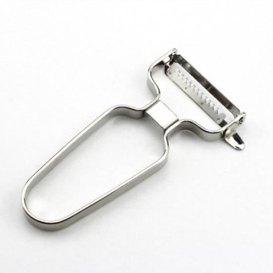 PEARL METAL Easy Wash Stainless Steel Julienne Peeler In [Made Japan] C-8647