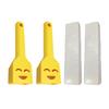 Pumice Stone Toilet Bowl Cleaner with Handle Efficiently Removes Hard Water Rings Calcium Buildup Pumice Stone Scrubber