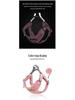 Reflective Vest-Style Dog Harness & Leash for Small Breeds