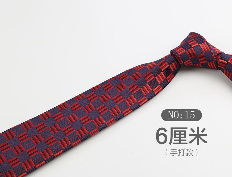 Tie Men'S Direct Sales, Pattern Business Casual Retro Dress Uniform Dress 6Cm Narrow Edition