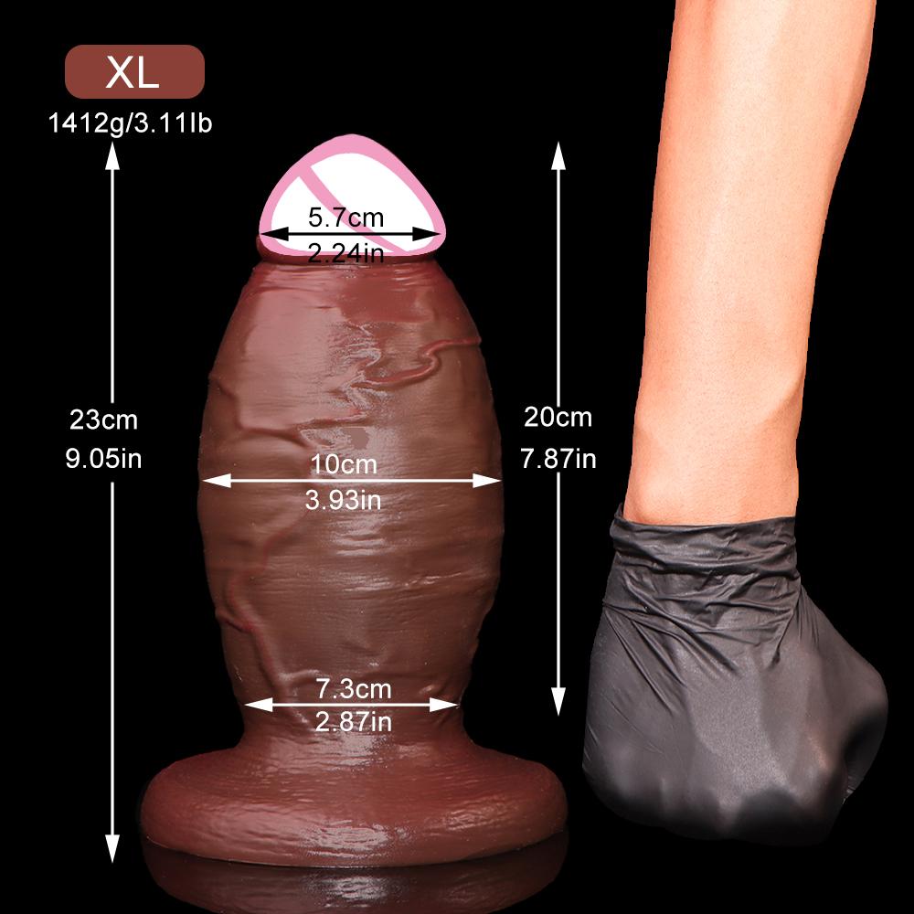 45-100mm Thick Dildos Realistic Silicone Plump Dick 18+ Sex Toys for Women Masturbation Big Realistic Penis Men Anal Plug