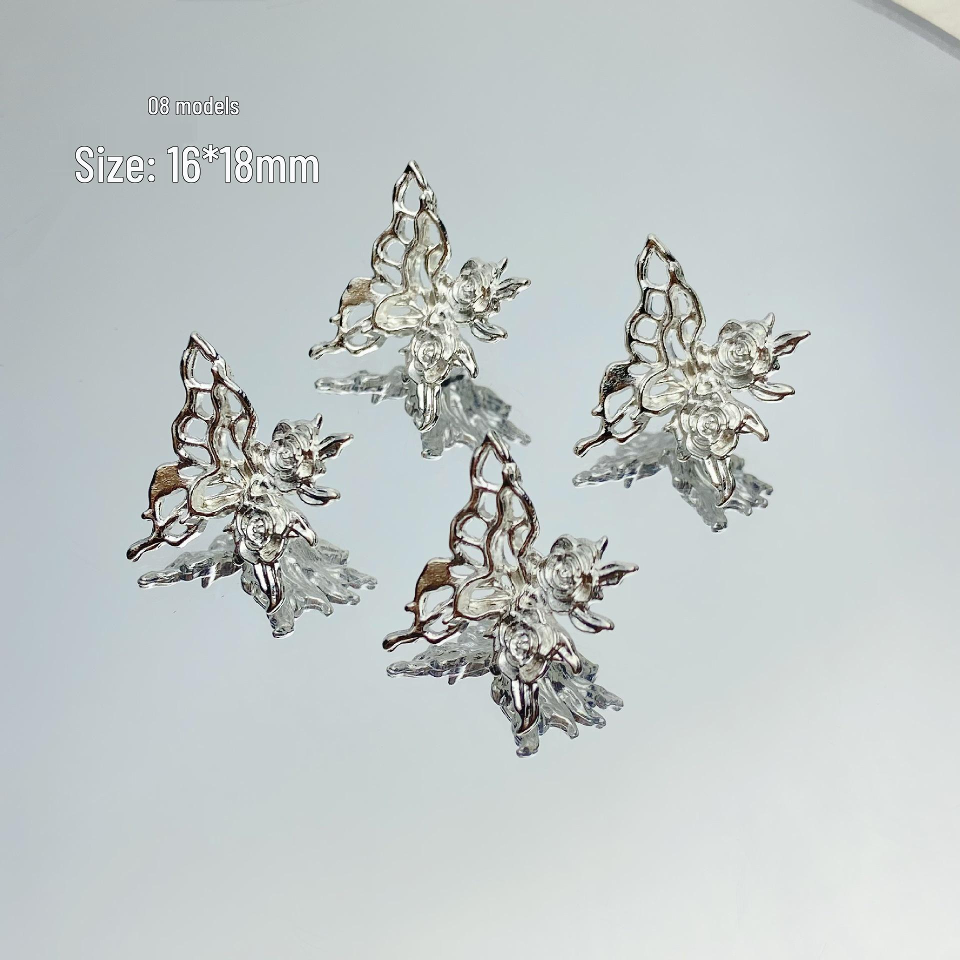 

Серия «Бабочки»: Подвеска из сплава и аксессуары из рассыпных бусин для изготовления браслетов и ожерелий своими руками