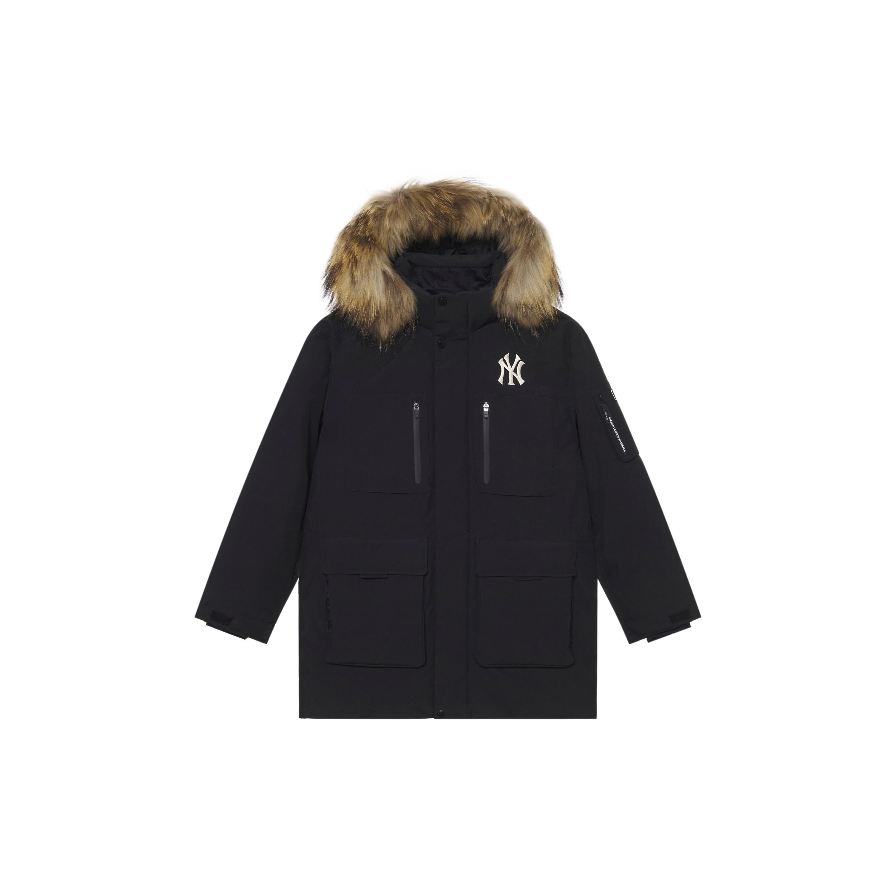 

New MLB New York Yankees Basic Collection 24FW Jackets & Coats Down Jacket Unisex Black 3ADJB1346-50BKS XL