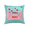 Valentine's Day Pillowcase, 17.71 17.71 Inches, Winter Holiday Theme, Sofa Throw Cover