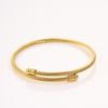 European and American Fashion Popular Open , Gold Titanium Steel  Light Luxury High-end Sense, Niche   Jewelry