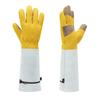 Cowhide Knee-High Gardening Gloves, Thorn-Proof Work Gloves, Labor Protection Gloves, Garden & Construction Site Use, Durable