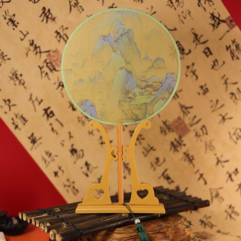 

Круглый веер Ханфу в китайском стиле - Традиционный дизайн