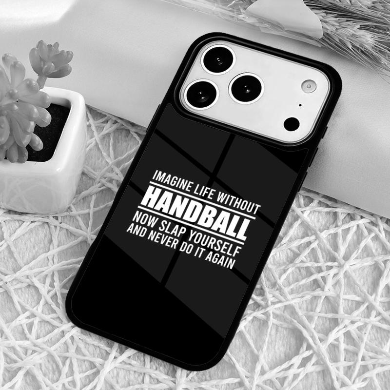 Handball Handballer Phone Case for iPhone 17 Air 16 15 11 12 14 13 Pro Max Shockproof Cover