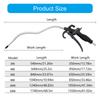 Adjustable Pneumatic Dust Blower Tool Featuring Bendable Hose And Durability Metal Construction For Industrial Applications