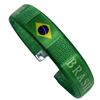 Länderflaggen Armband Durchmesser 65mm Nationalflaggen Armreif Länderflaggen Armband Souvenir für Fußballspiel Anfeuern