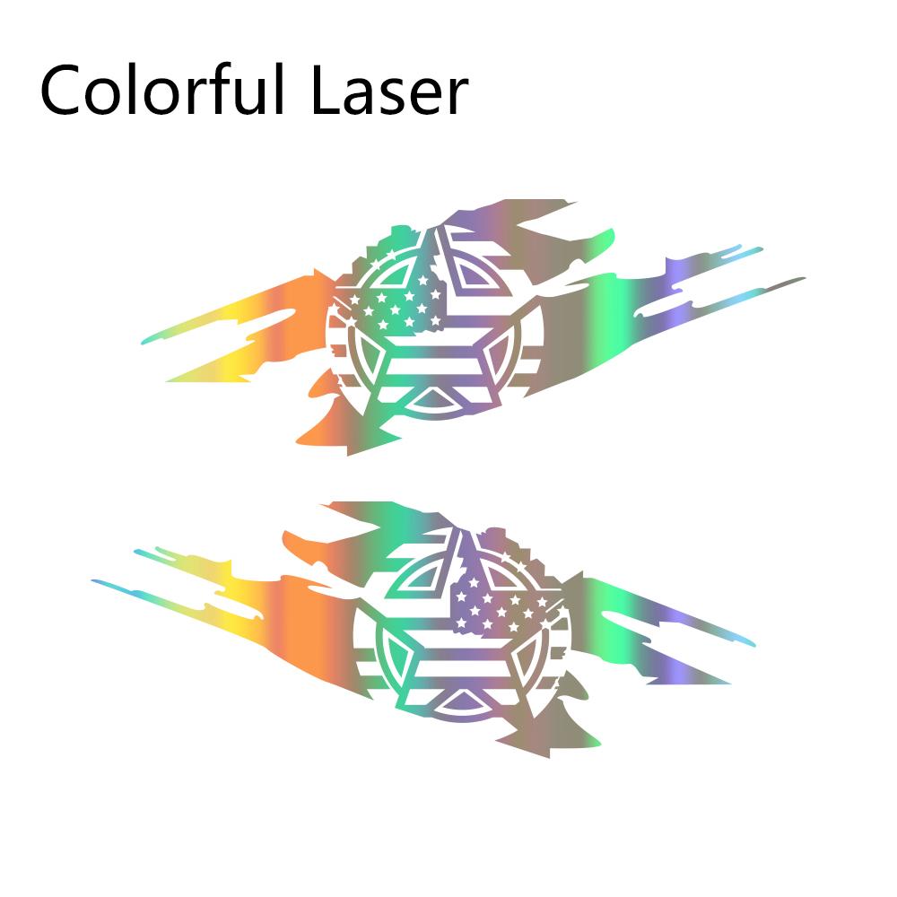 Car Stickers Auto Side Door Vinyl Film styling Decals Tuning Accessories for Jeep Wrangler Renegade JK JL CJ RUBICON 4x4