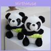 Cute Panda Stuffed Toy Keyring With Soft Plush Material For Bag Accessories