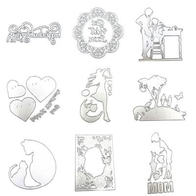 Moederdag Die Cuts Snijmallen voor DIY Kaartmaken Vaderdag Snijmallen