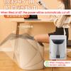 Under Desk Electric Foot Heater Foldable Leg Warmer with Thermostat & Auto Shut Off for Office Home Timer Temp Adjustable