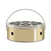 Creative Fireproof Mosquito Coil Holder with Lid - Portable Sandalwood Ash Catcher