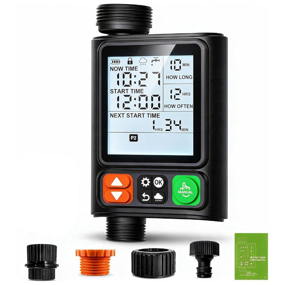 IPX5 Waterproof Water Consumption Test Meter EU/US Digital Water Meter  Tank Filling