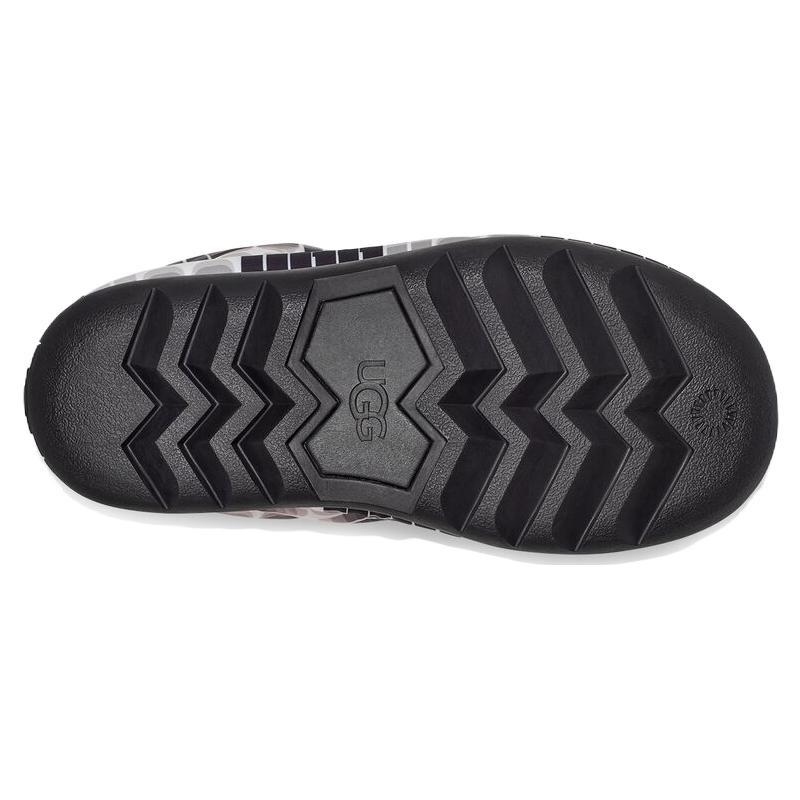 (WMNS) Stivale Mini UGG Classic Maxi Wavelength 'Bianco e Nero' Donna 1132915-BWHT