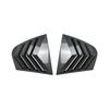 For BMW 3 Series E46 four-door 1998-2005  Rear window triangular window blinds car stickers and exterior accessories
