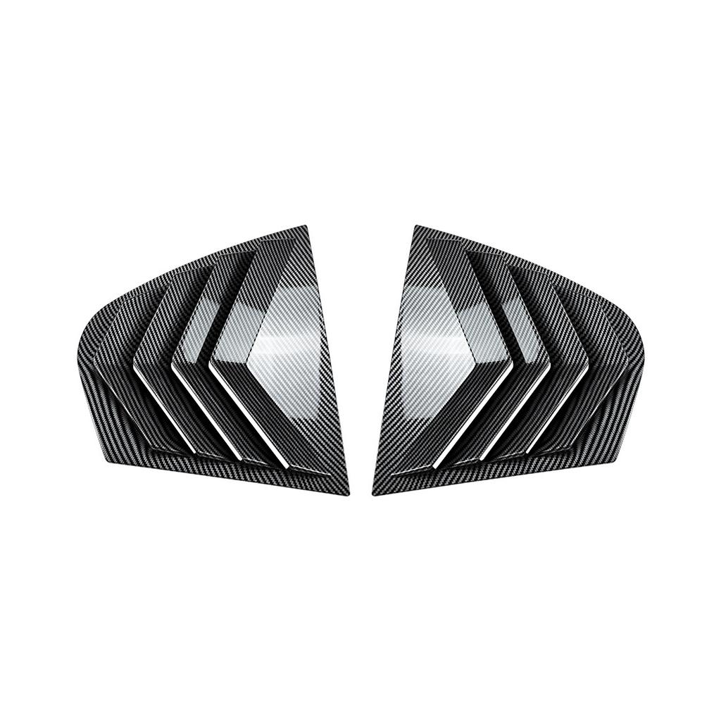 For BMW 3 Series E46 four-door 1998-2005  Rear window triangular window blinds car stickers and exterior accessories