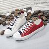 Spring Shoes 2024 Fshion Solid Sewing Adult Canvas Shoes Man Fabric Sapato Feminino Size Men  shoes