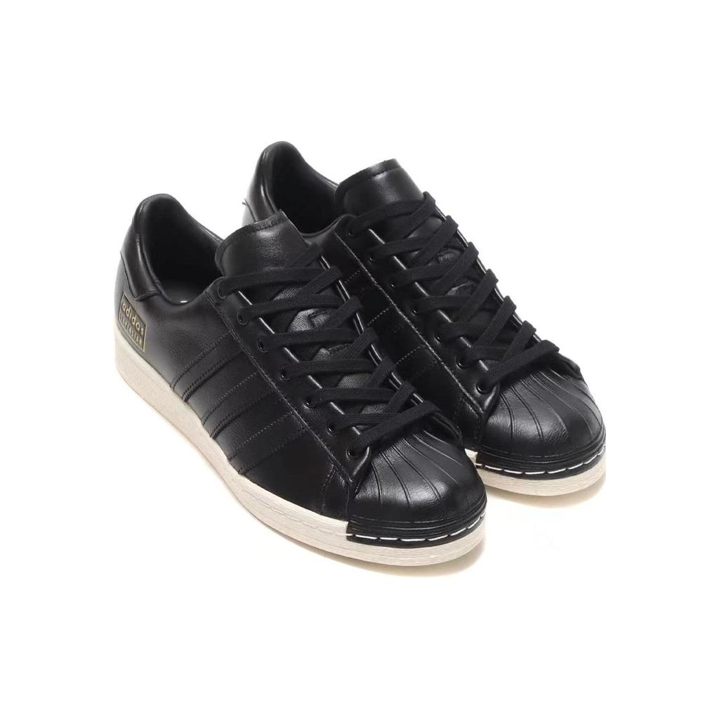 Adidas Superstar Lux Black Off White Men Sneakers Core-Black IE2301