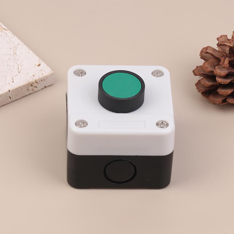 {MX} ABS Weatherproof Push Button Switch Box One Button Control Copper Contact Points For Gate Opener