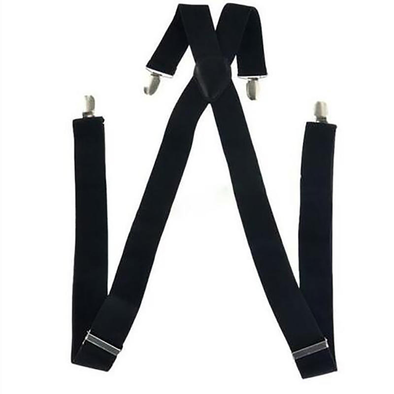 4 Clips 2.5CM Wide Men Suspenders Women Elastic Adjustable Adult Braces Suspender Kids Children Boys Girls Wedding Accessories
