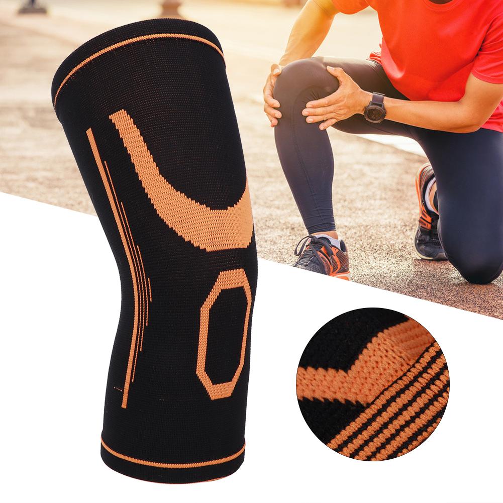 Fitness Running Cycling Knee Support Brace Elastic Nylon Sport Knee Joint Pads Pain Relief