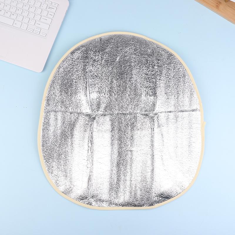 Car Steering Wheel Sun Shade Double Thick Sun Protection Heat Insulation Foldable Anti-Uv Sunscreen Car Steering Wheel Cover