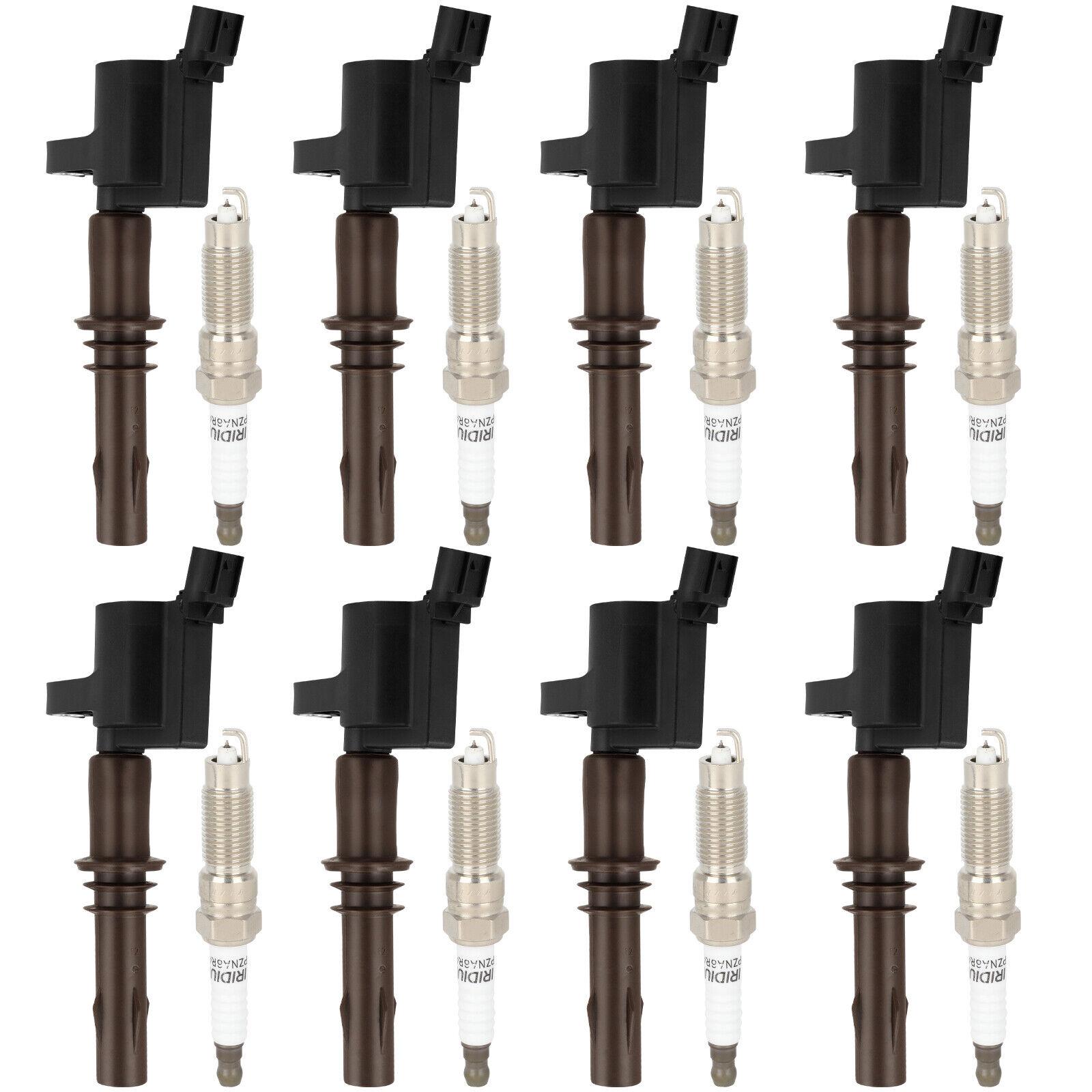 

8pcs Ignition Coils +Spark Plugs DG521 SP509 For Ford F150 4.6L 5.4L